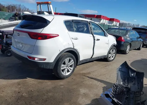 2017 Kia Sportage Lx из США, поврежденный, VIN KNDPM3AC0H7039557